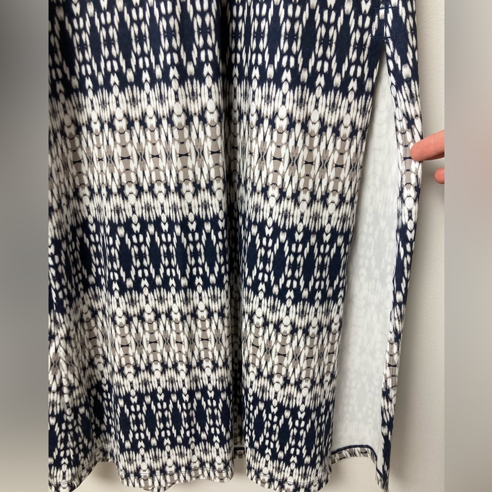 💜 Eddie Bauer Aster Printed Maxi Dress Size X-Small - Picture 10 of 11